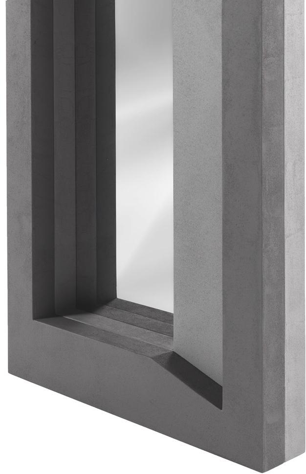 JCP UNIVERSE Прямоугольное настенное зеркало в деревянной раме sun-id-1410122 - Вид №6