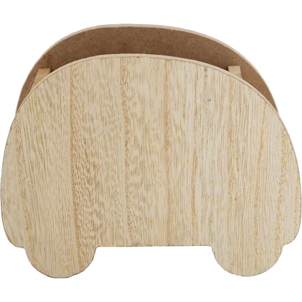 Кашпо для кактусов и суккулентов Village People 15x10x8 см v0.5 л дерево бежевый/зелёный STLM-2127129 - Вид №1