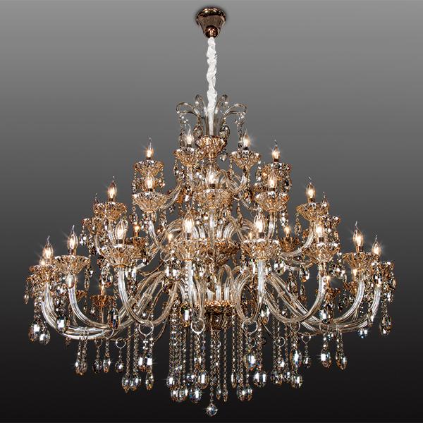 Подвесная люстра Bogates Cleopatra 256/42 Strotskis золото BOGATES ДИЗАЙНЕРСКИЕ, CLEOPATRA 188262 Золотой  - Вид №2