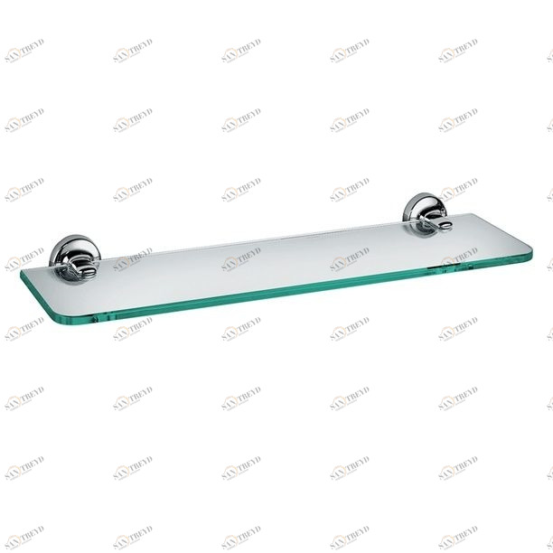 Sonia Полка стеклянная 500 мм настенная E-Plus Хром 118045