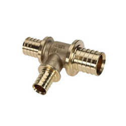 Тройник надвижной бронзовый Rehau 32x16x25 с повышенным сопротивлением на проходе 366275