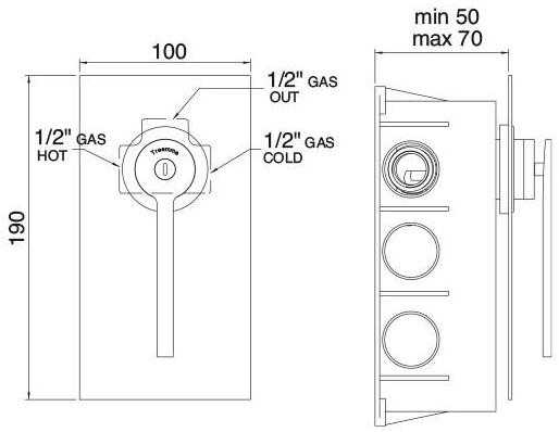 Rubinetterie Treemme Time  5108_tm  - Вид №1