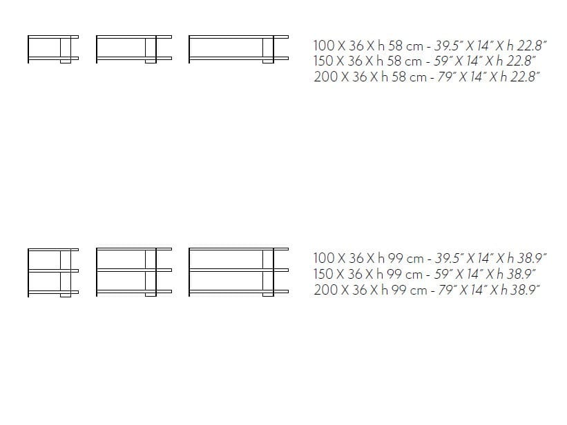 Книжный шкаф из дерева и стекла Naturedesign Origin ARCH-00070263 - Вид №5