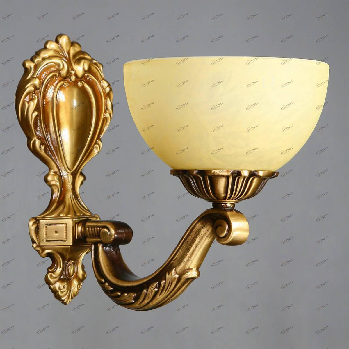 Бра настенное желтое Ambiente Tenerife AB 02166/1 AMBIENTE TENERIFE 00-3927919 Желтый 