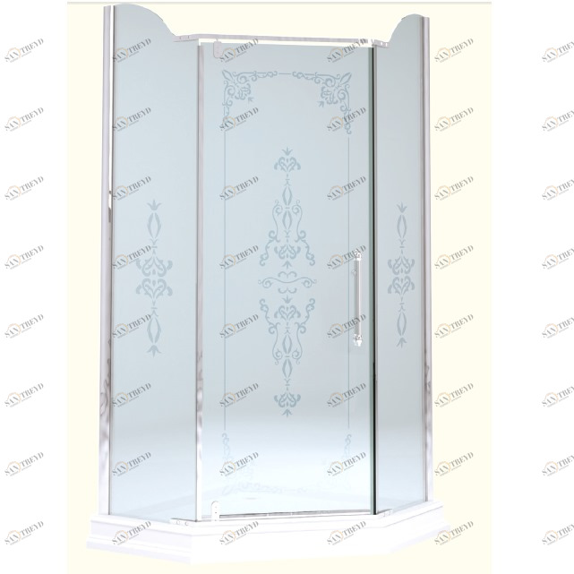 Душевой уголок MIGLIORE Diadema, 90 х 90 х 195 см ML.DDM-22.890 TR.DO/DX