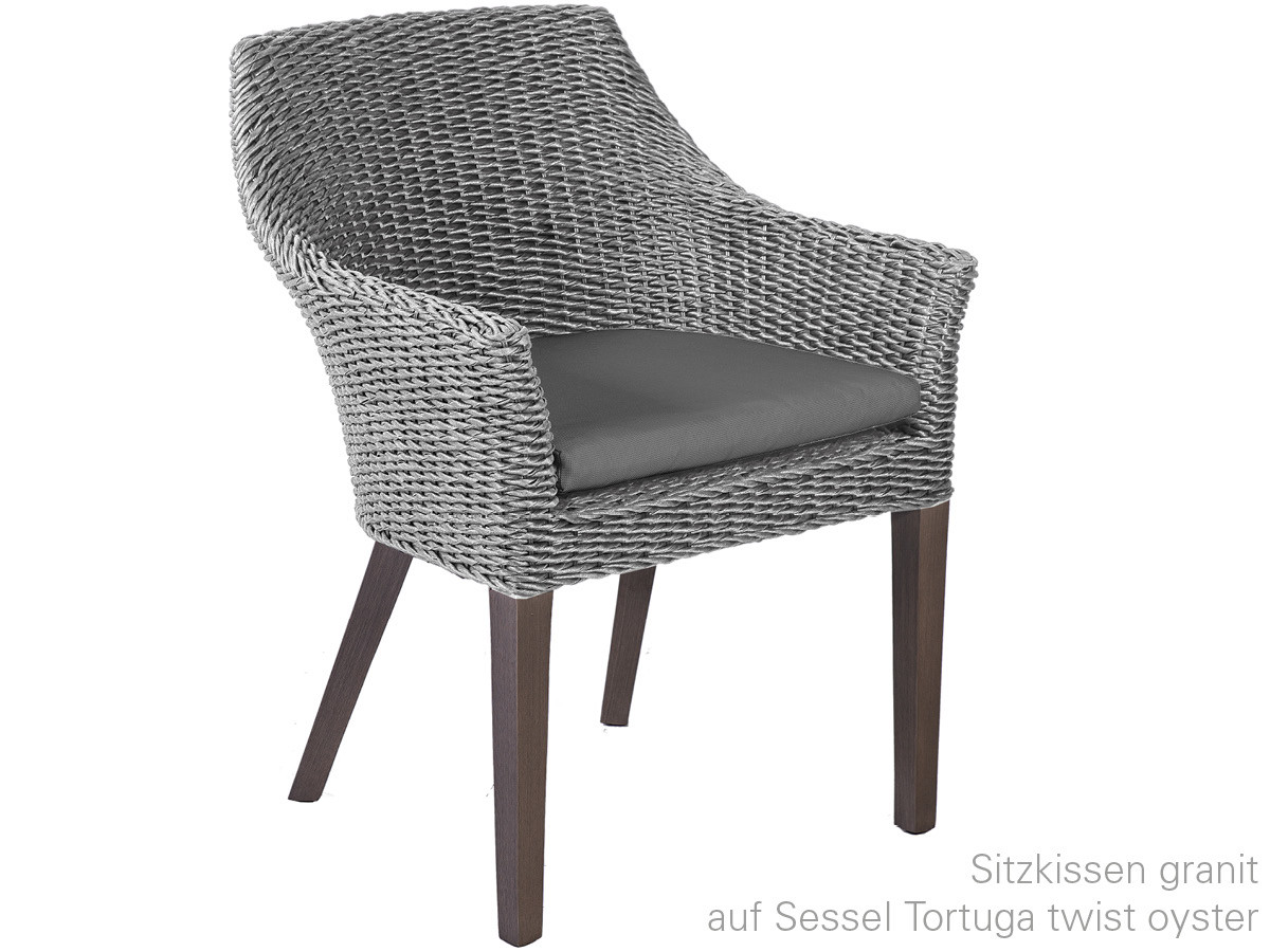 10.00.1520 Подушка кресла Tortuga Outdoor гранит Mbm - Вид №1