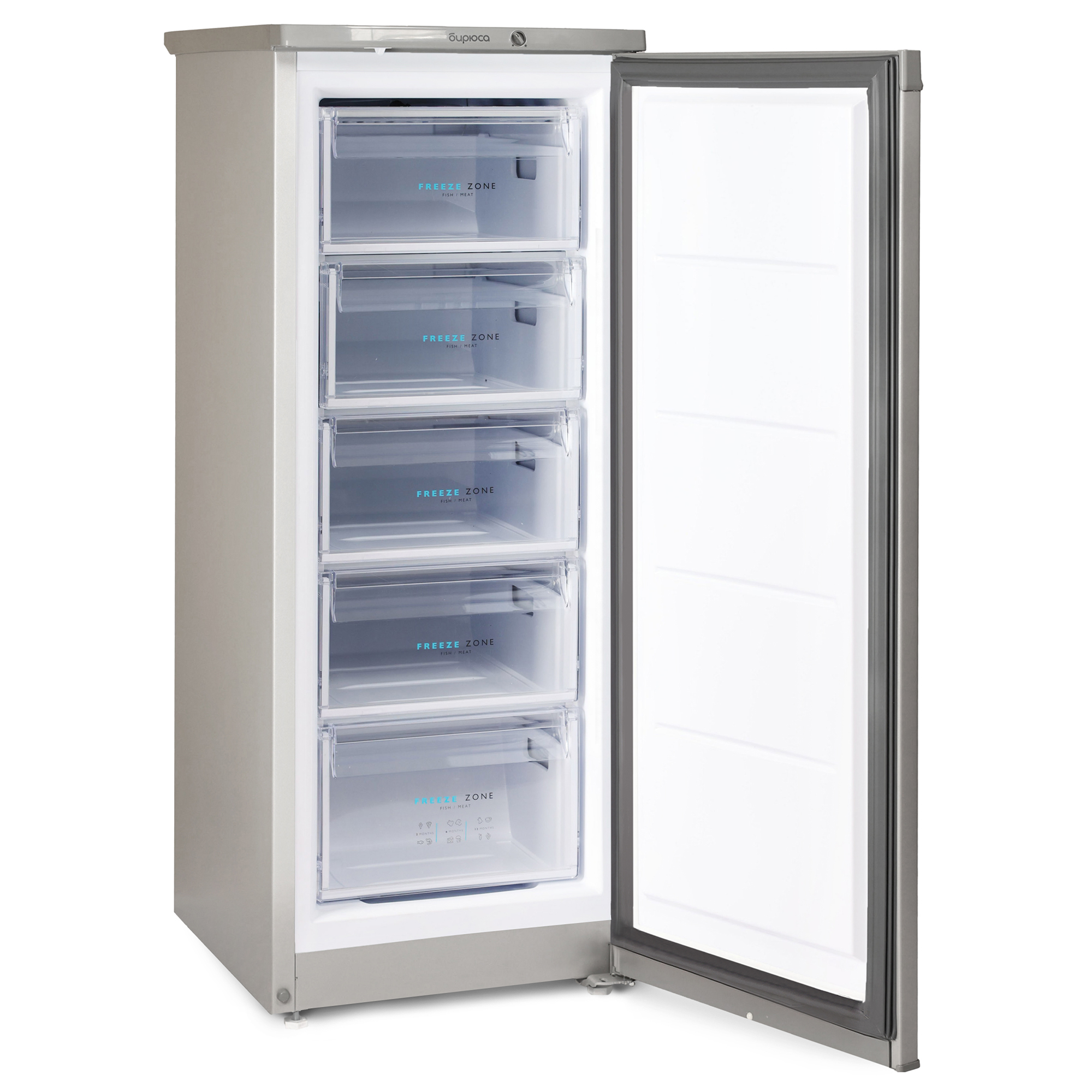 9283683 Морозильный шкаф  Бирюса M414 серебристый STDN-0087762 - Вид №2