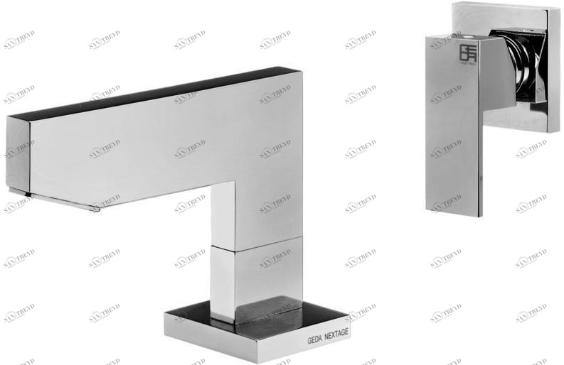 GEDA Смеситель для биде, однорычажный, на 2 отверстия Hito cinquantuno Santreyd sun-id-1364472