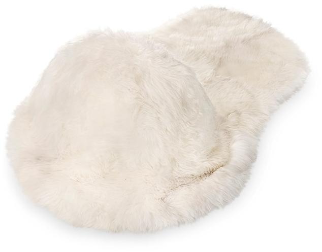 Scarlet Splendour Коврик из овчины с длинным ворсом Snow white sun-id-1414340 - Вид №2