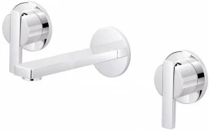 rvb Смеситель для умывальника настенный на 3 отверстия Line 4075.--.52