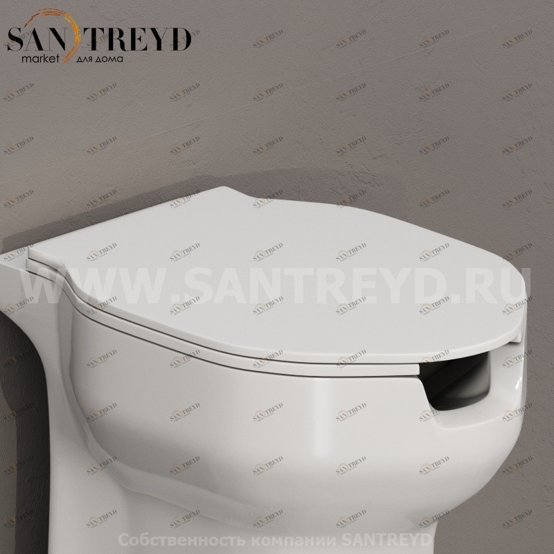 DS021 Крышка сиденье для унитаза Ceramica Globo AUSILIA