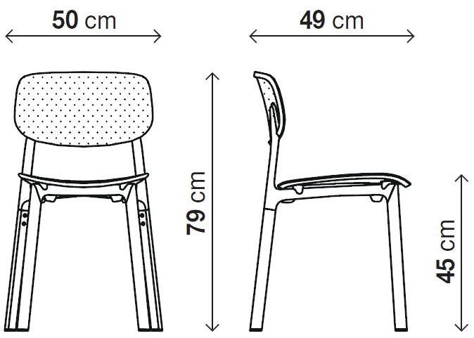 Kristalia Штабелируемый стул из полипропилена Colander sun-id-1403388 - Вид №20