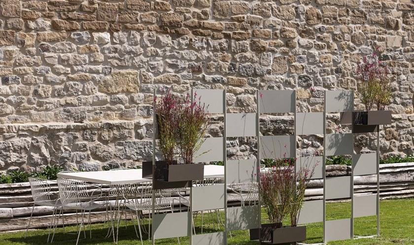 iSimar Низкий прямоугольный горшок из оцинкованной стали Esther & tonin Isi 7214  - Вид №5