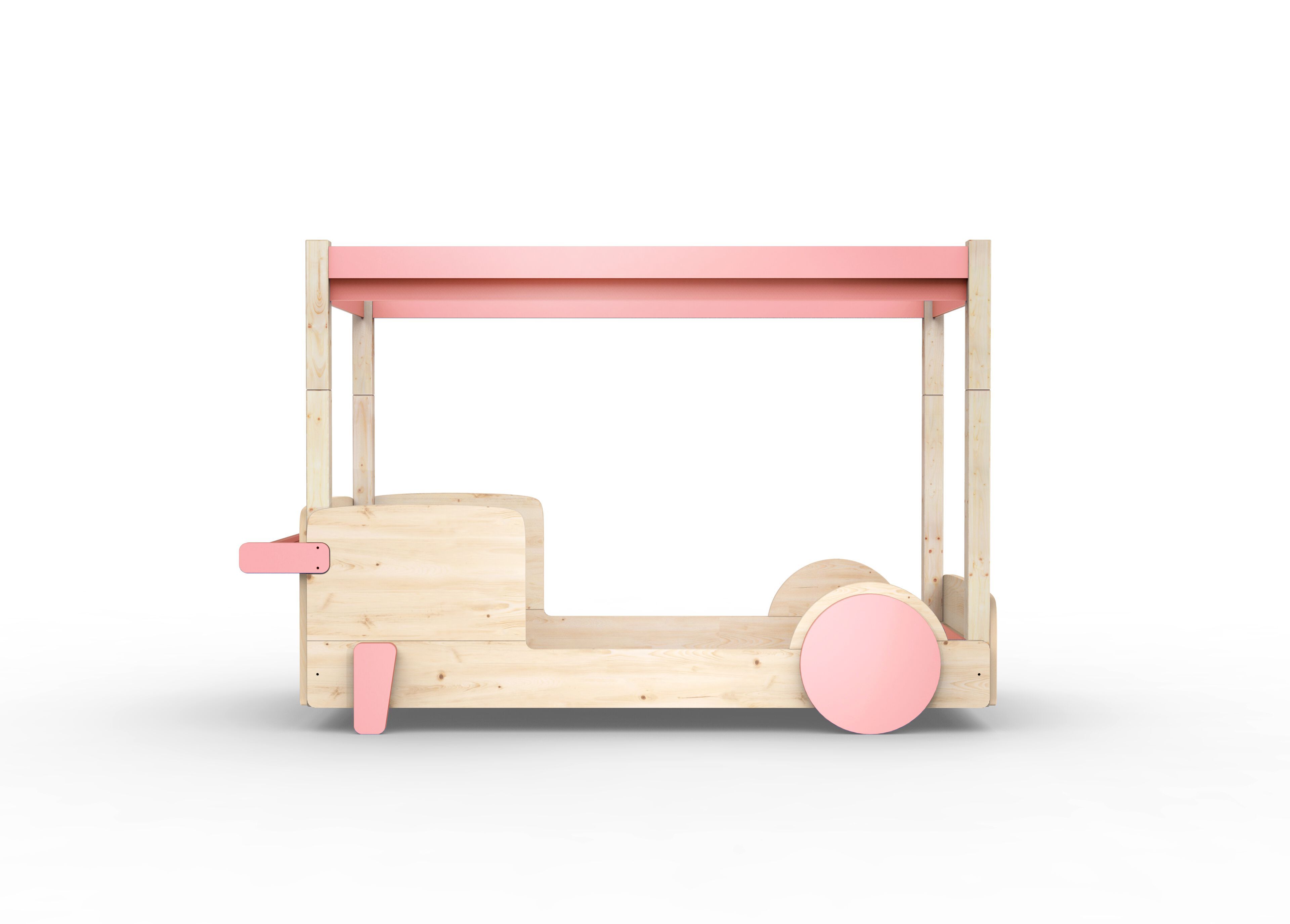 Деревянная односпальная кровать с балдахином Mathy by Bols ARCH-00085571 - Вид №29