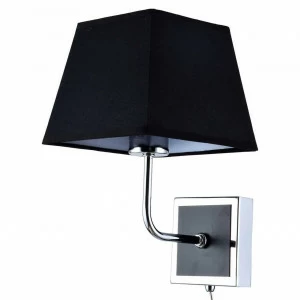 Бра с абажуром черное Nola 2063/02/01W STILFORT NOLA 00-3930753 Черный