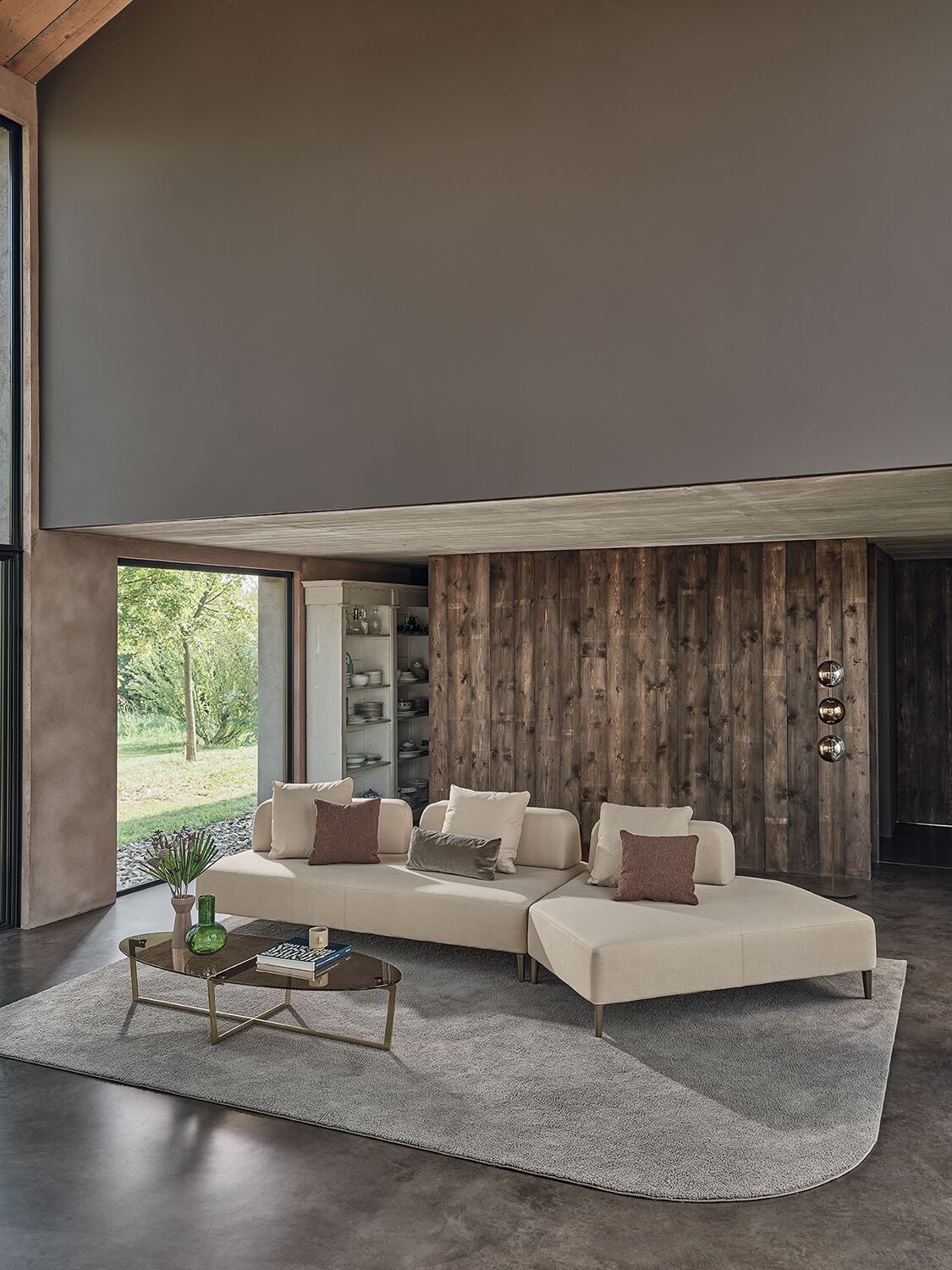 Кожаный модульный диван Bontempi Casa DENVER ARCH-00152559 - Вид №3