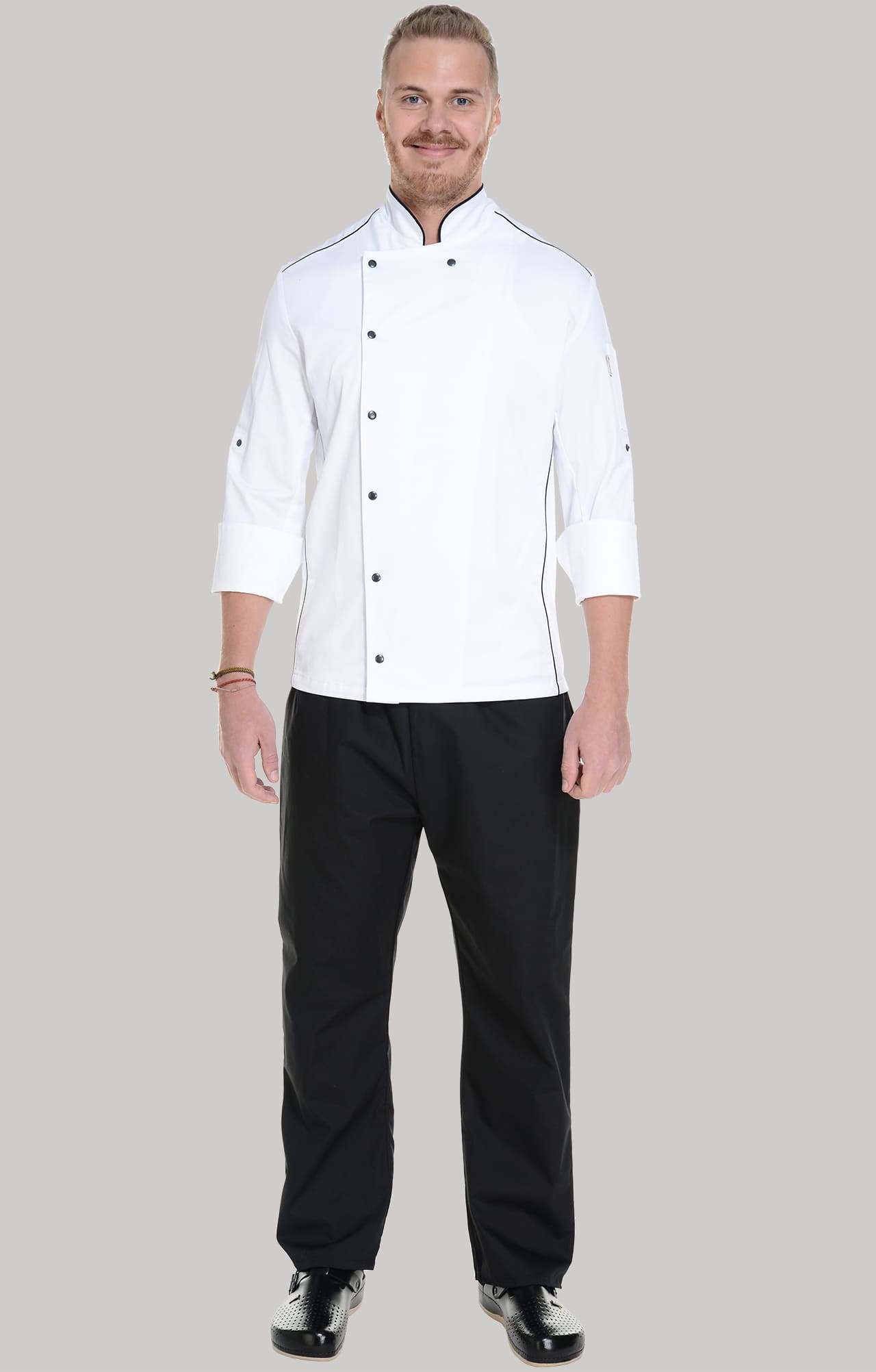 62611 Китель поварской white RICON  Одежда для поваров  размер 42 (XXS)  - Вид №11