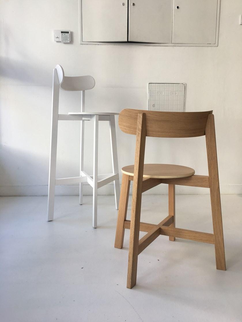 Branca Lisboa Барный стул высокий деревянный Roda sun-id-1403521 - Вид №1