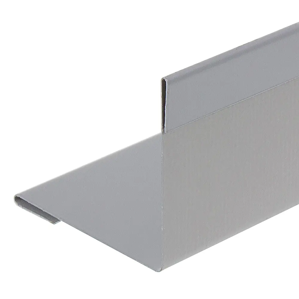 ТЕХНОНИКОЛЬ Внутренний угловой профиль Hauberk 1,25 м серый для фасадной отделки 18734846 STLM-0012281 - Вид №2