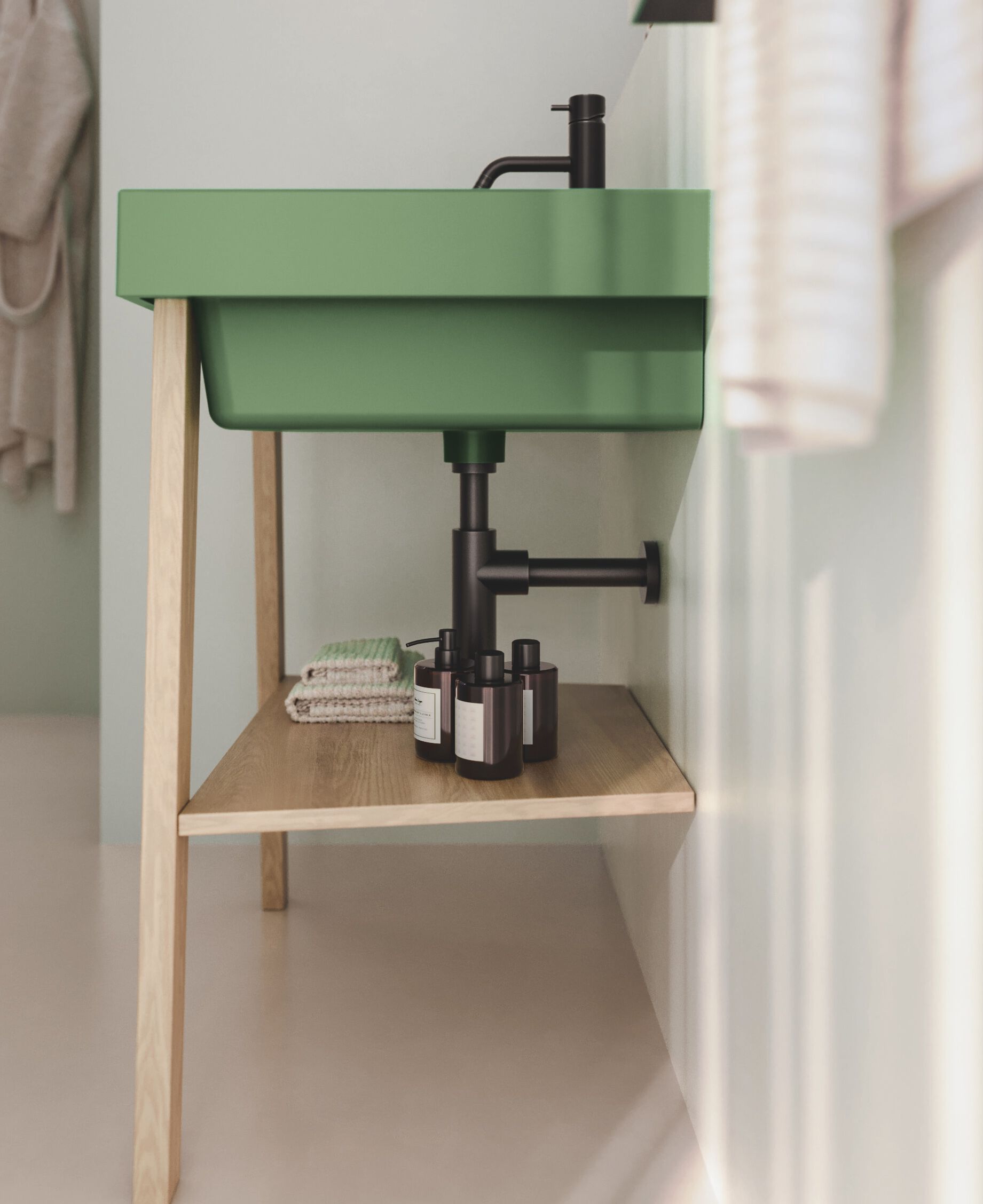 Прямоугольная керамическая раковина с переливом COLAVENE Alaqua ARCH-00153224 - Вид №11