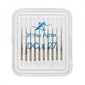 0029-02 (№90-150) Иглы для пром. шв. машин оверлок 100 шт №150 АРТИ