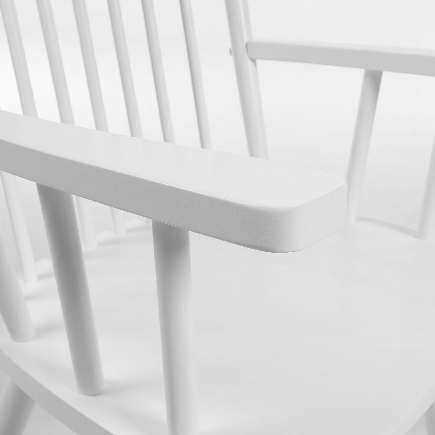 054248 Кресло-качалка Terence белое La Forma Tenzo  - Вид №1