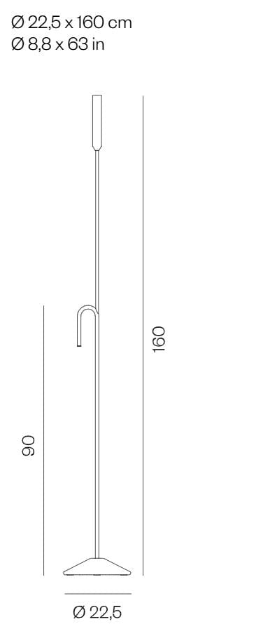 Порошковое покрытие стальной стержень горшок BD Barcelona батон ARCH-00115038 - Вид №11