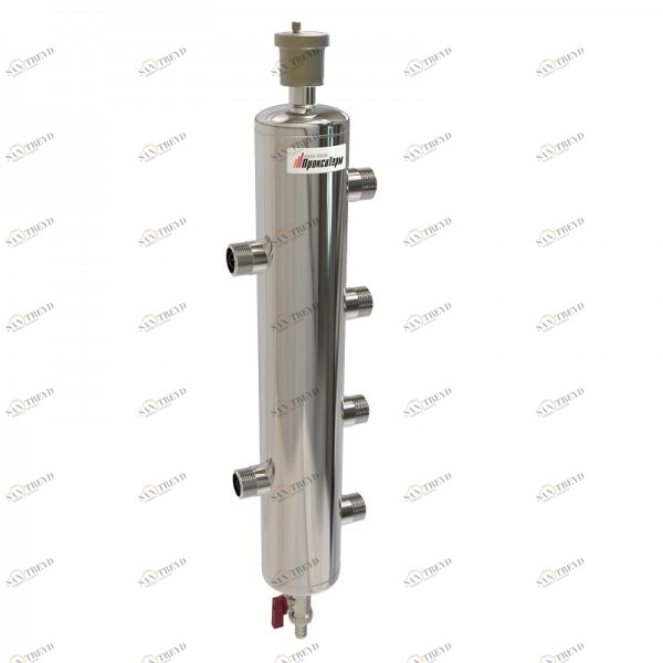 Купить Гидравлический разделитель 60 кВт, 2 контура Купить гидравлический разделитель Прокситерм GS252