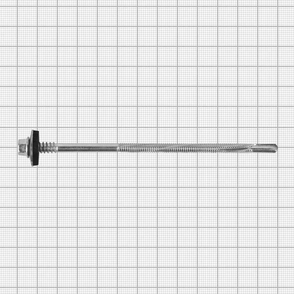 Саморезы для сэндвичпанелей оцинкованные 6.3x130 мм, на вес (около 46 шт./кг) 84761602 STLM-2100225 Santreyd  - Вид №3