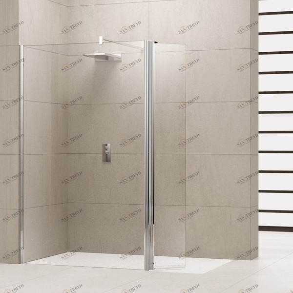 Novellini. Душевой уголок 160x90 см H11 с хромированным профилем GIADA GIADAH111181K