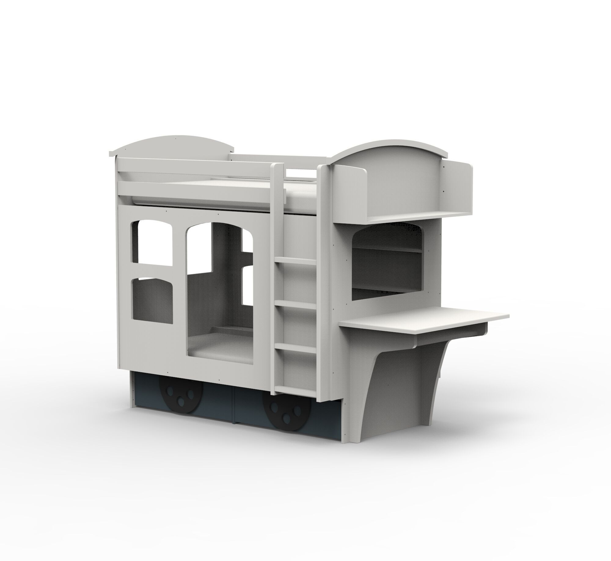 Двухъярусная кровать из МДФ Mathy by Bols УНИВЕРСАЛ ARCH-00153050 - Вид №37