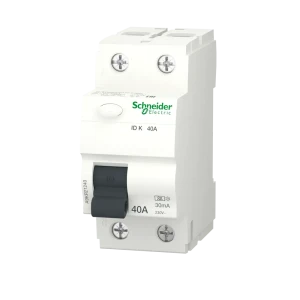 УЗО Systeme Electric Acti9 1P N 40 А 30 мА 10 кА А A9R21240