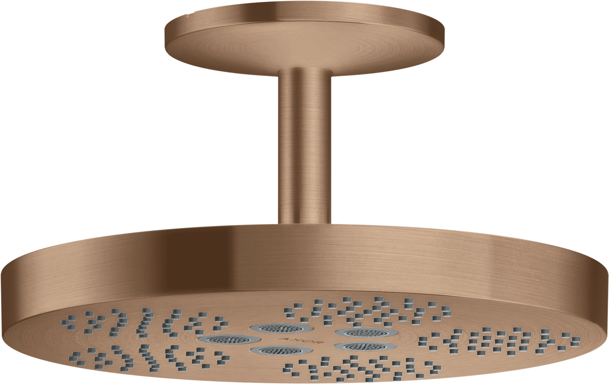 48493310 Верхний душ 280 1jet с потолочным подключением AXOR ONE