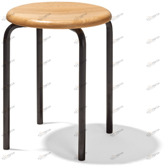 Richard Lampert Штабелируемый табурет из стали и дерева Tom sun-id-1447555