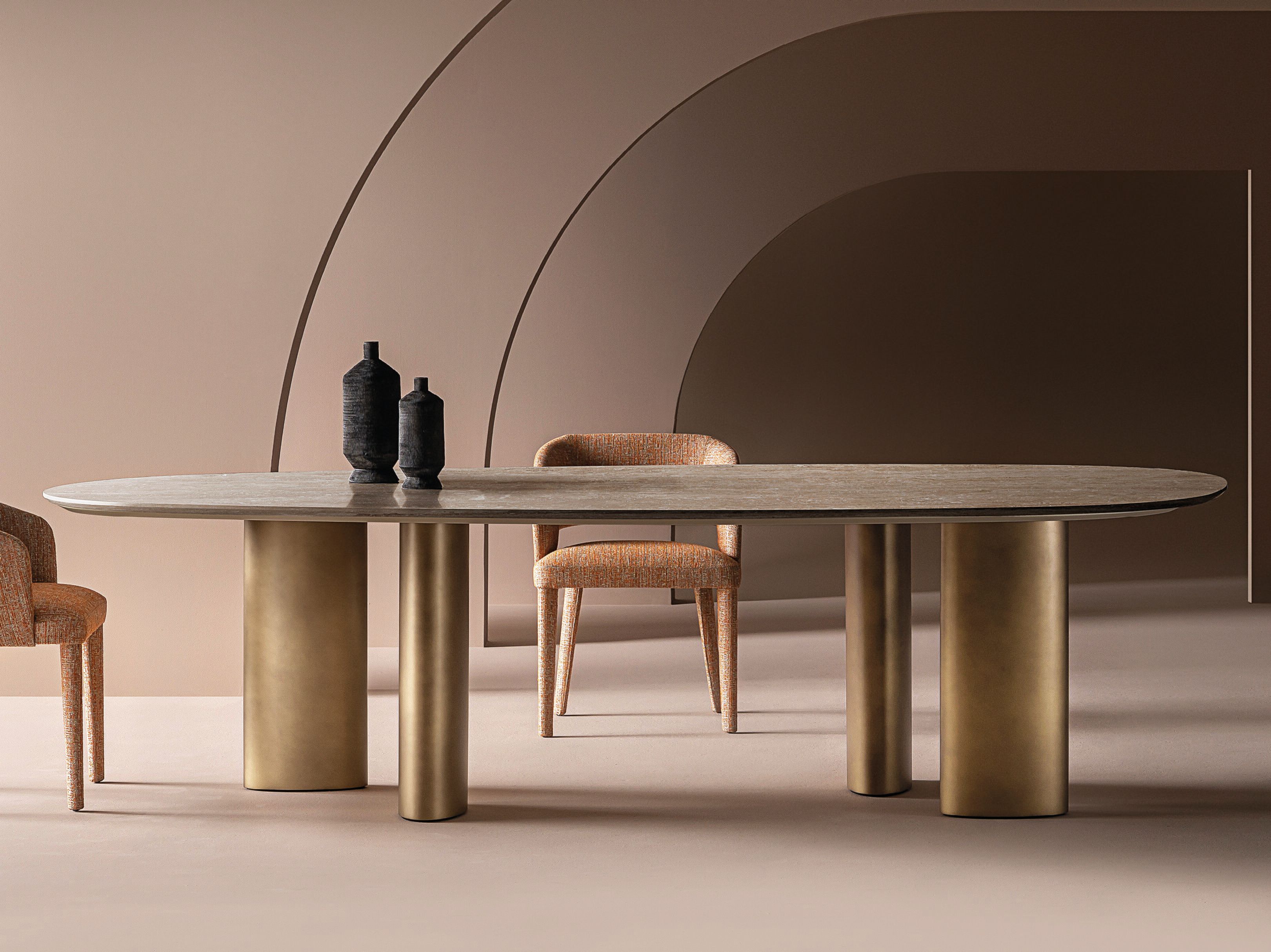 Овальный мраморный стол Casamilano Arne ARCH-00131664