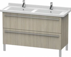 XL653803131 X-Large Тумбочка напольная Сосна серебристая, декор