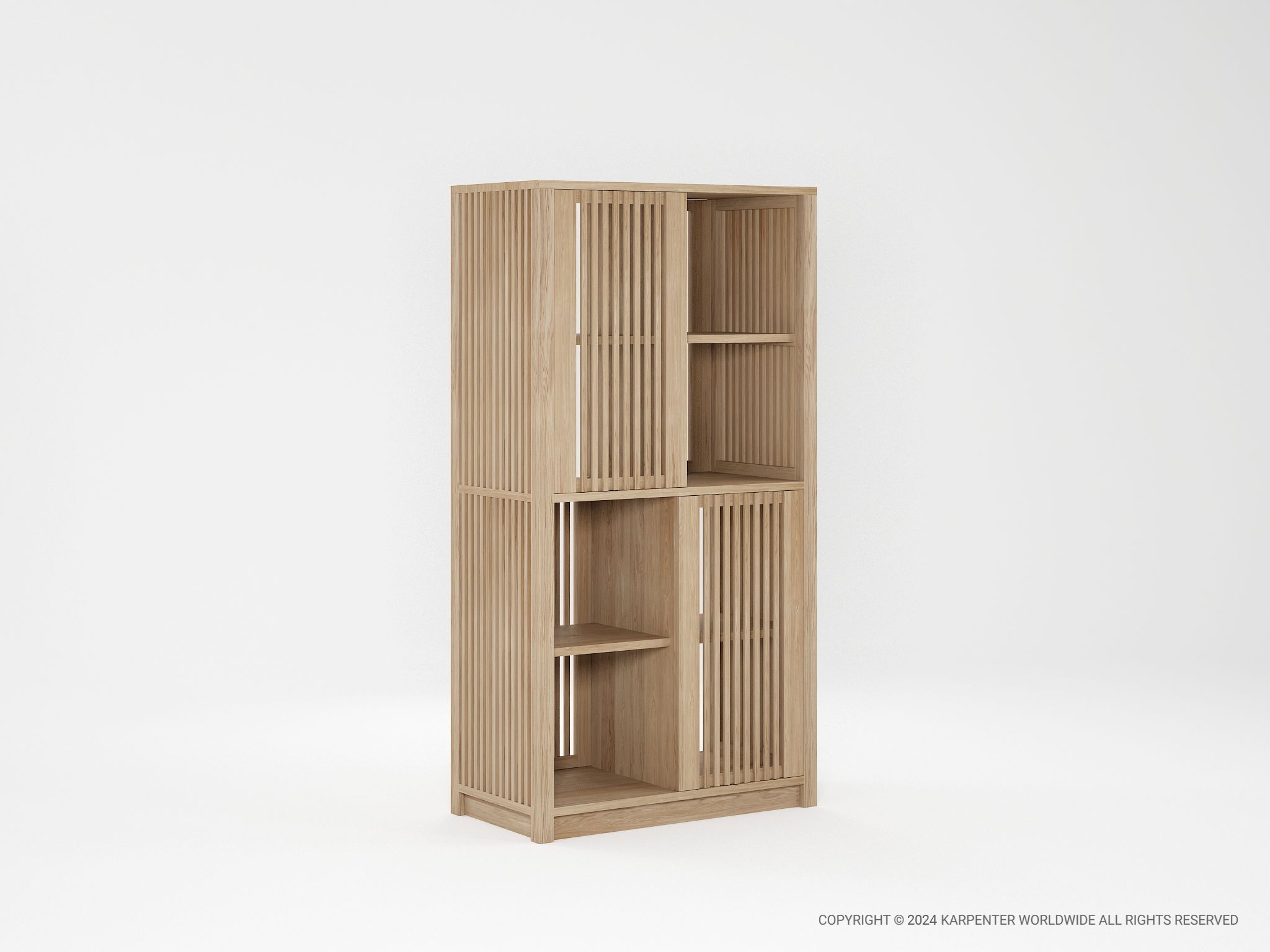 Деревянный шкаф с раздвижными дверями KARPENTER Ray ARCH-00037946 - Вид №6