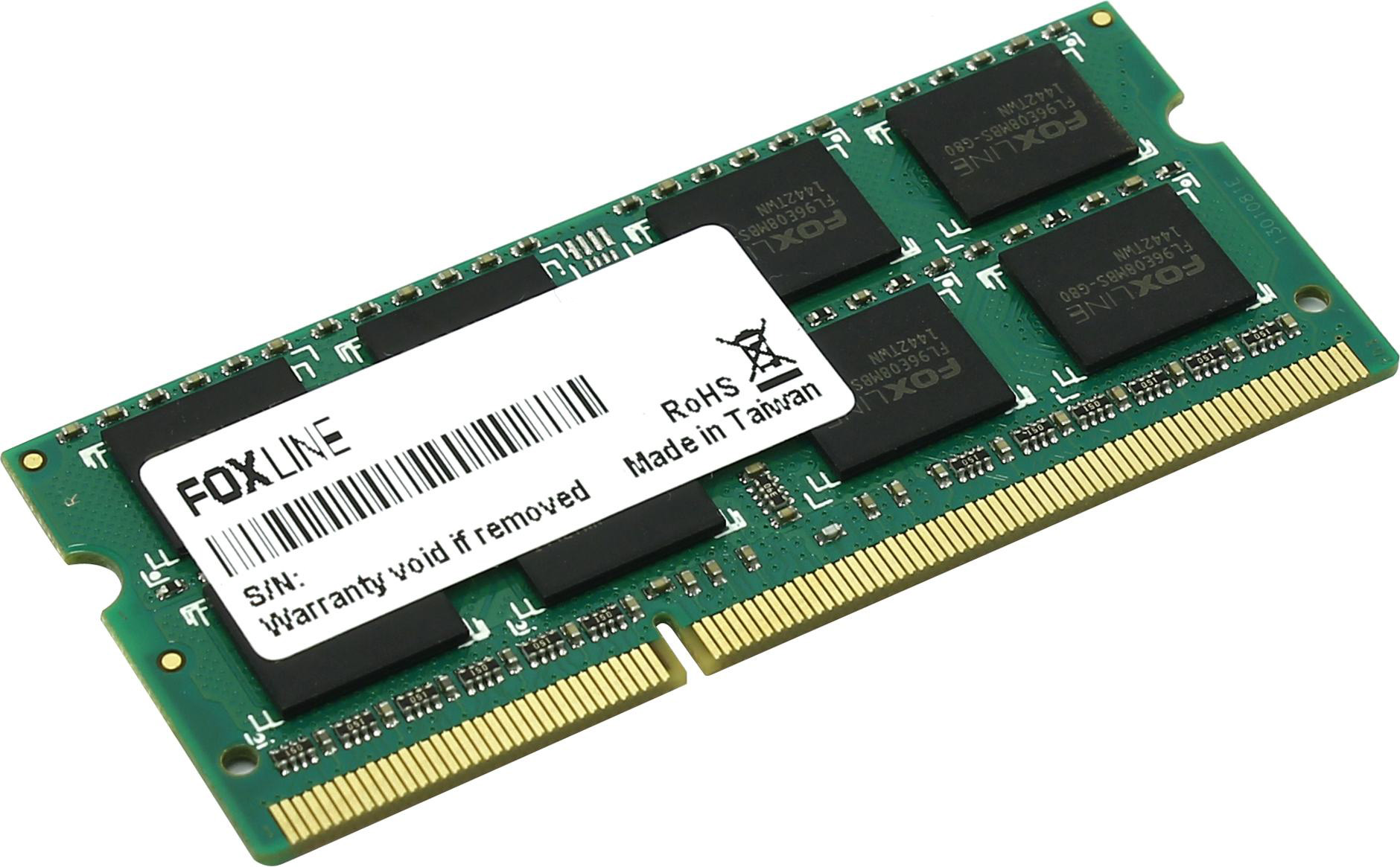 FL1333D3SO9-8G, FL1333D3S9-8G sodimm 8gb 1333 ddr3 cl9 (512*8) Foxline Santreyd 