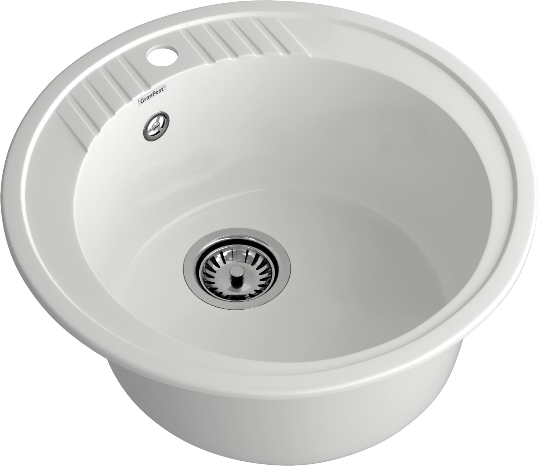 Кухонная мойка Искусственный камень RONDO S613 GranFest R-520-S613 - Вид №2