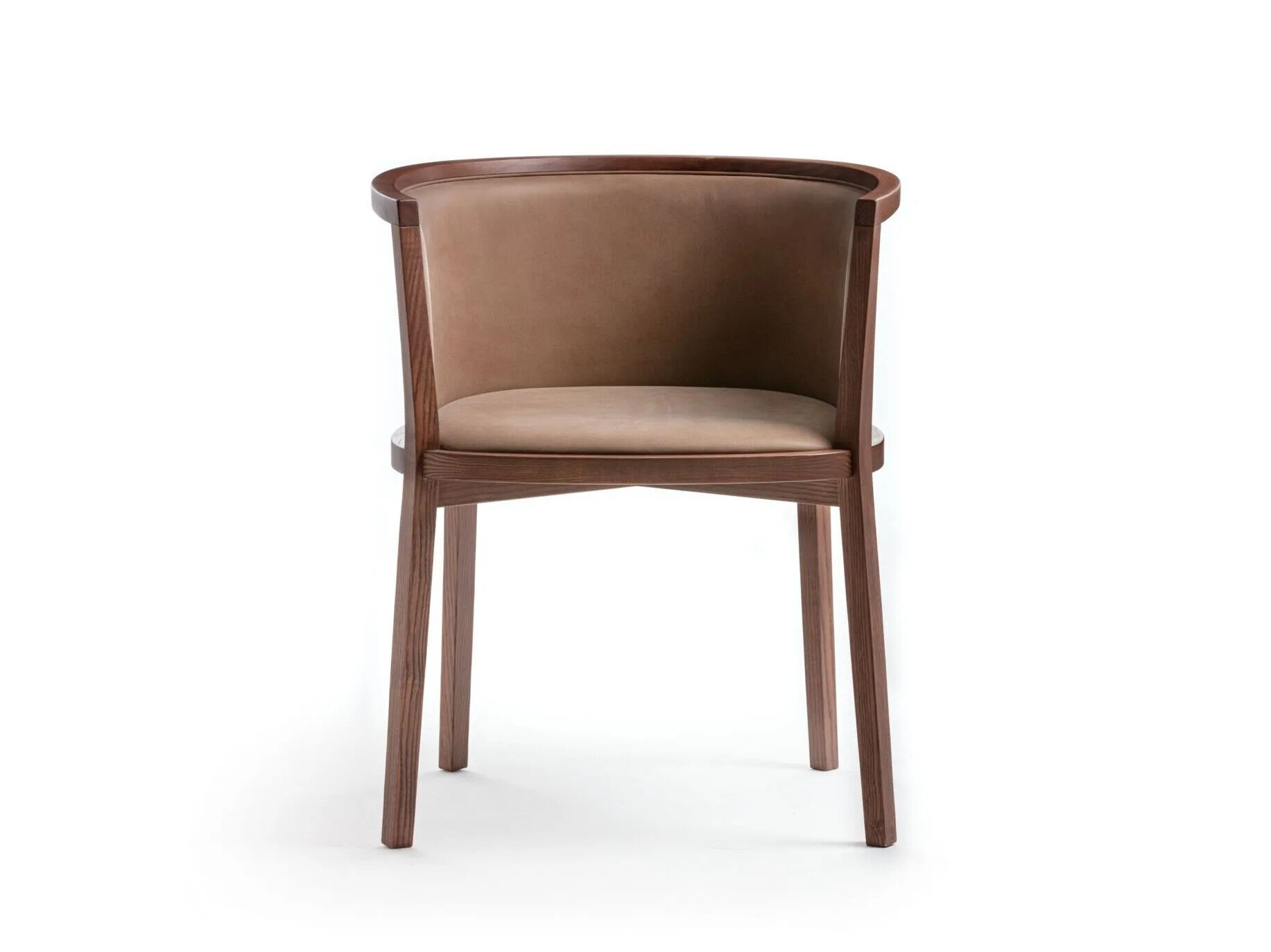 Деревянный мягкий стул с подлокотниками Very Wood Kha ARCH-00149637