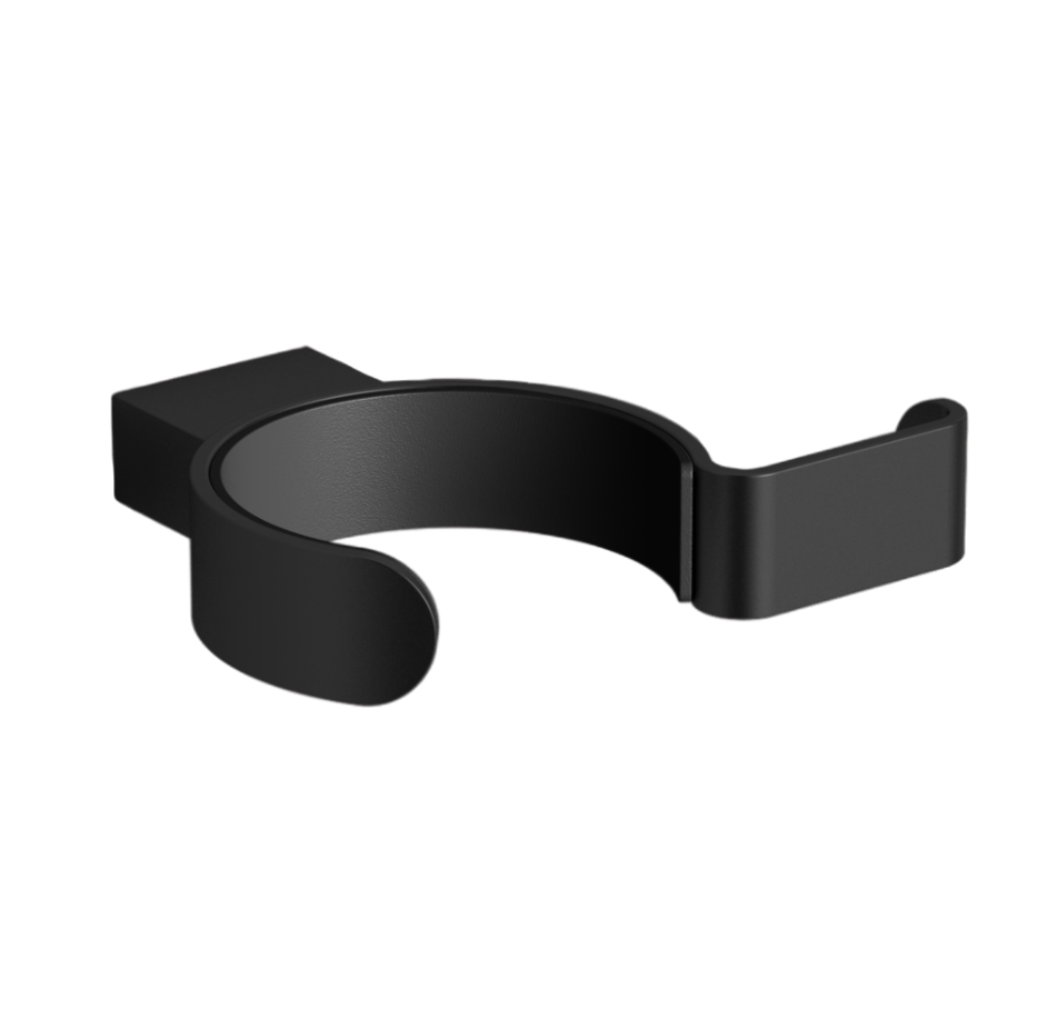 28091A-BP Держатель фена Langberger Германия Accessories, BLACK EDITION