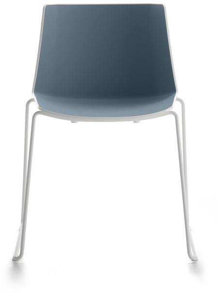 MDF Italia Стул из полипропилена, штабелируемый салазками Aïku sun-id-1429327 - Вид №1