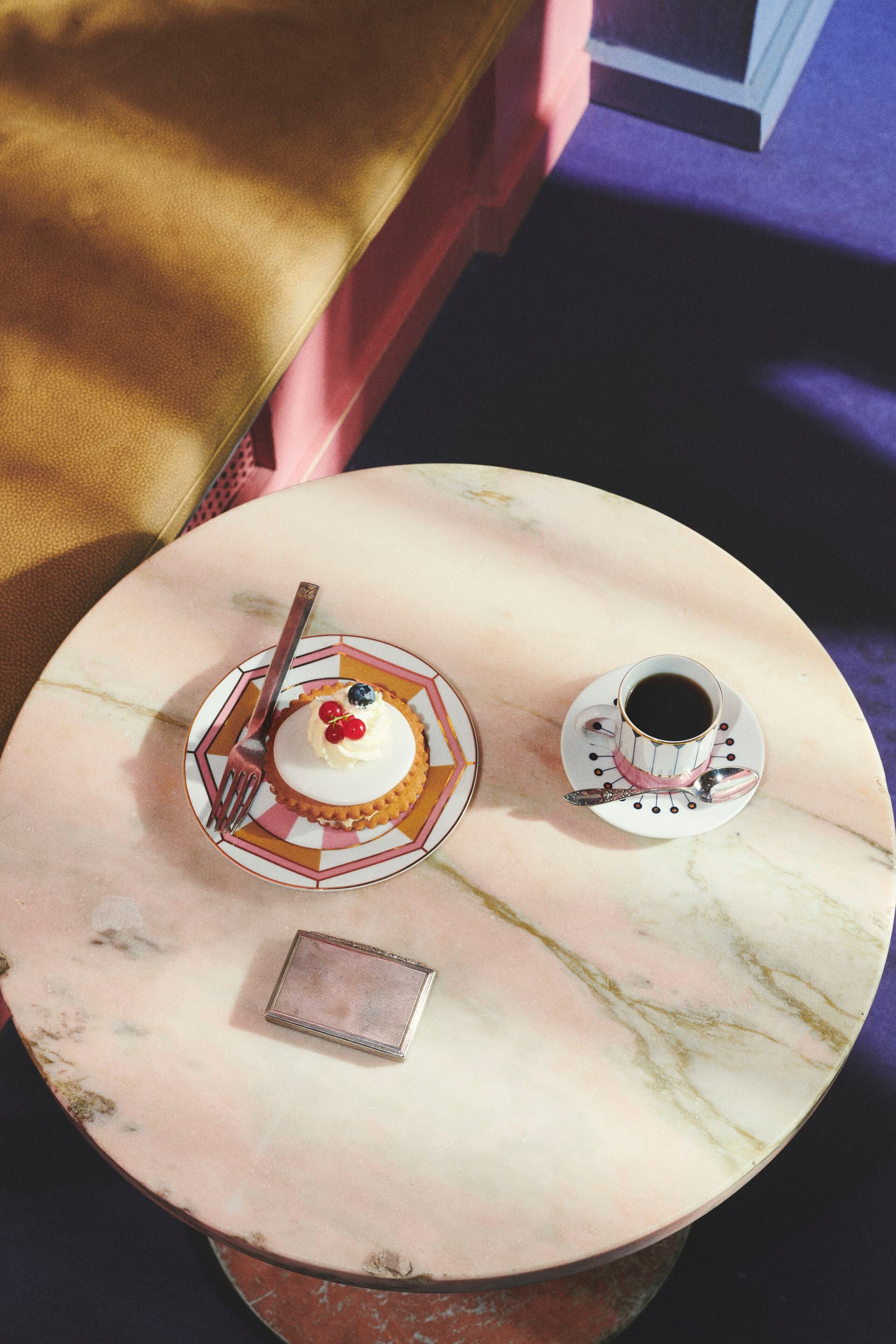 Фарфоровая кофейная чашка с блюдцем Reflections Copenhagen VELVET MORNING ARCH-00027734 - Вид №8