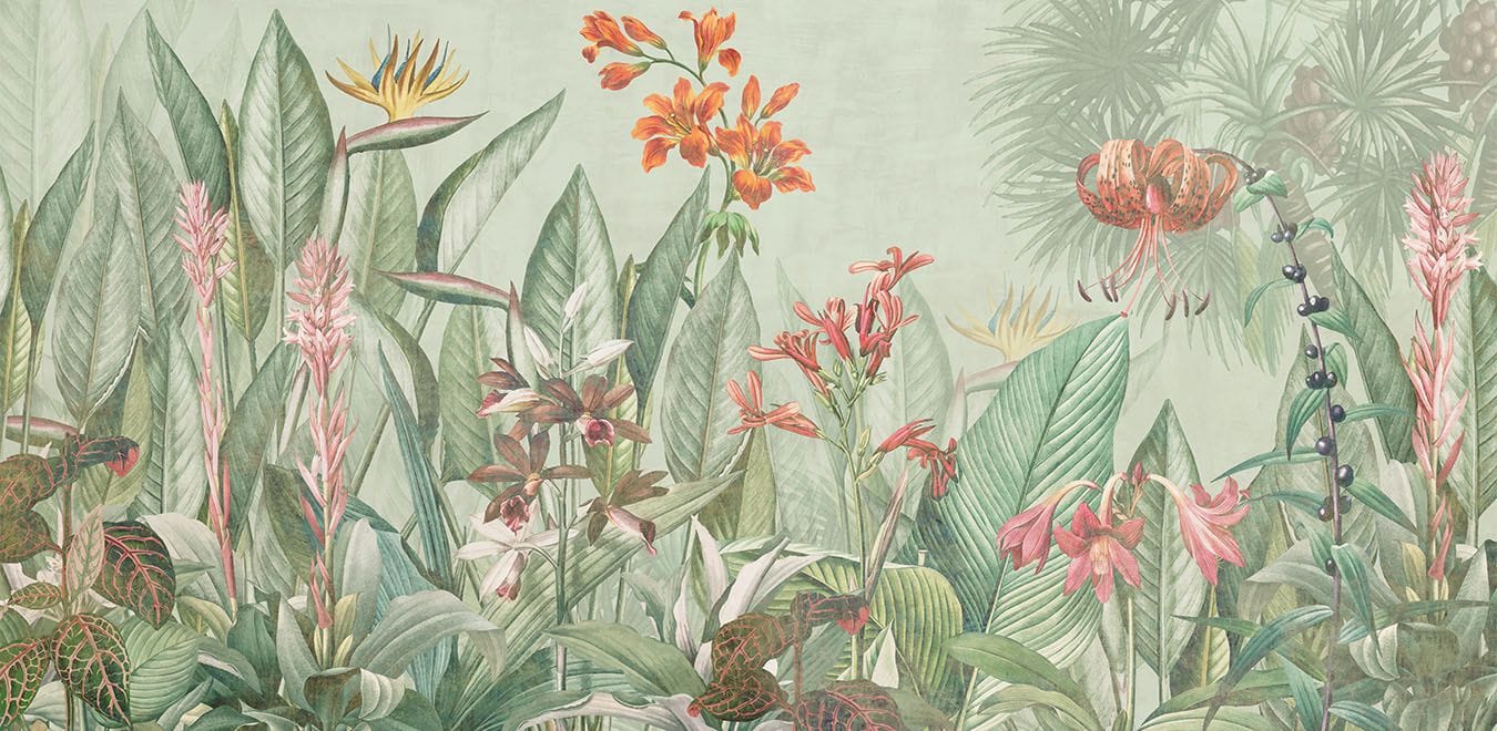 Тропические обои Creativespace Prêt-à-porter ARCH-00121869 - Вид №1