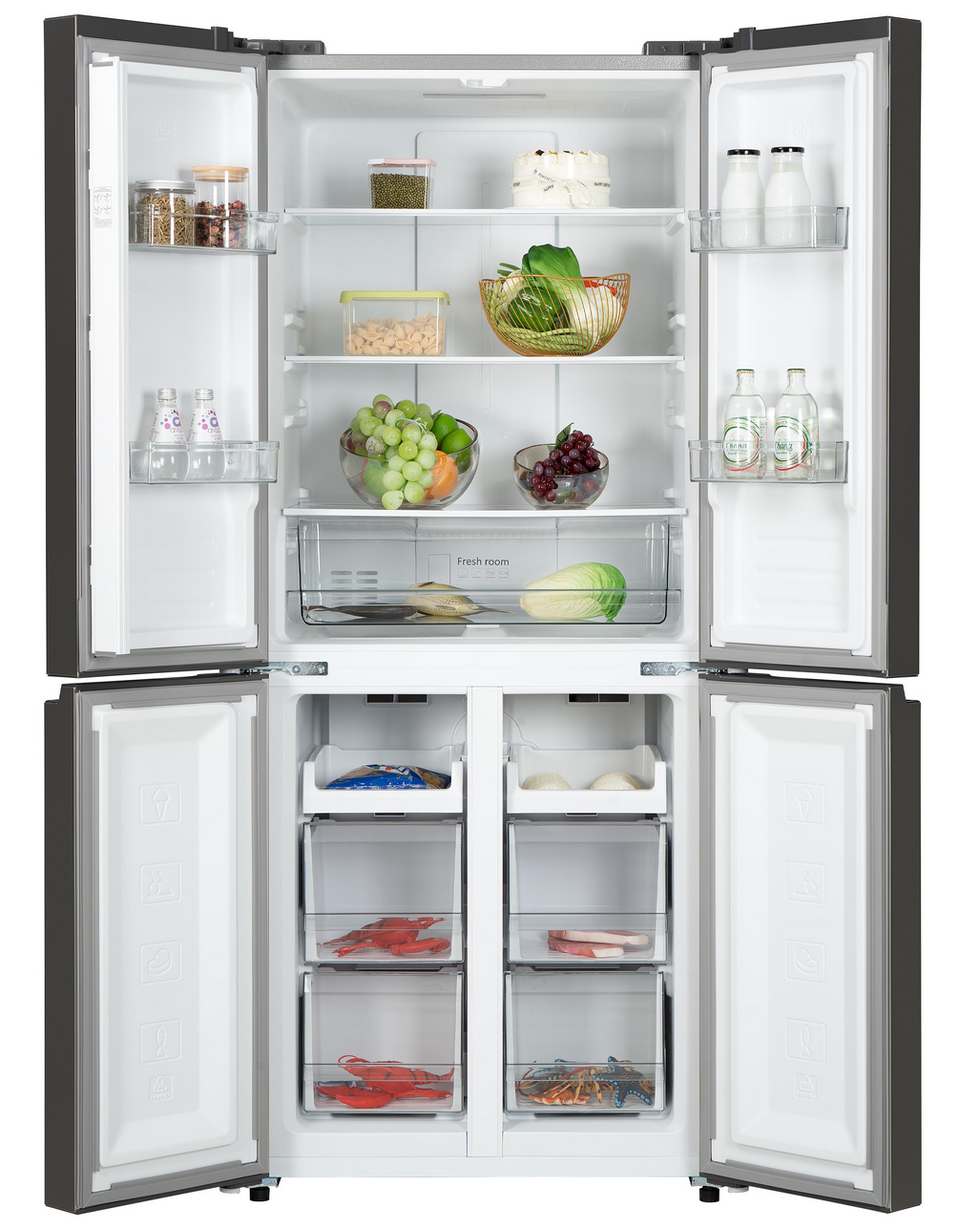 9173434 Холодильник многодверный   Бирюса CD 405 I серебристый STDN-0119860 - Вид №2