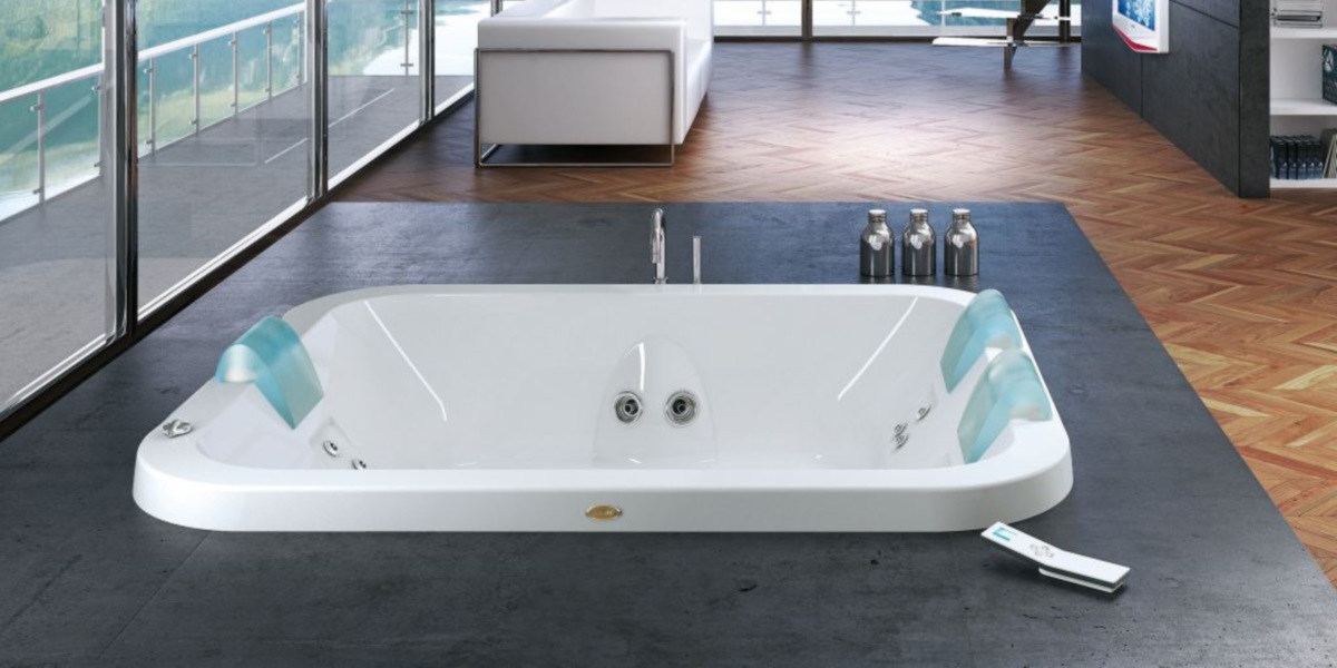 Ванна с гидромассажем "HYDRO FRIENDLY" Aquasoul Extra встроенная 9443-581 Jacuzzi 9443581 - Вид №2