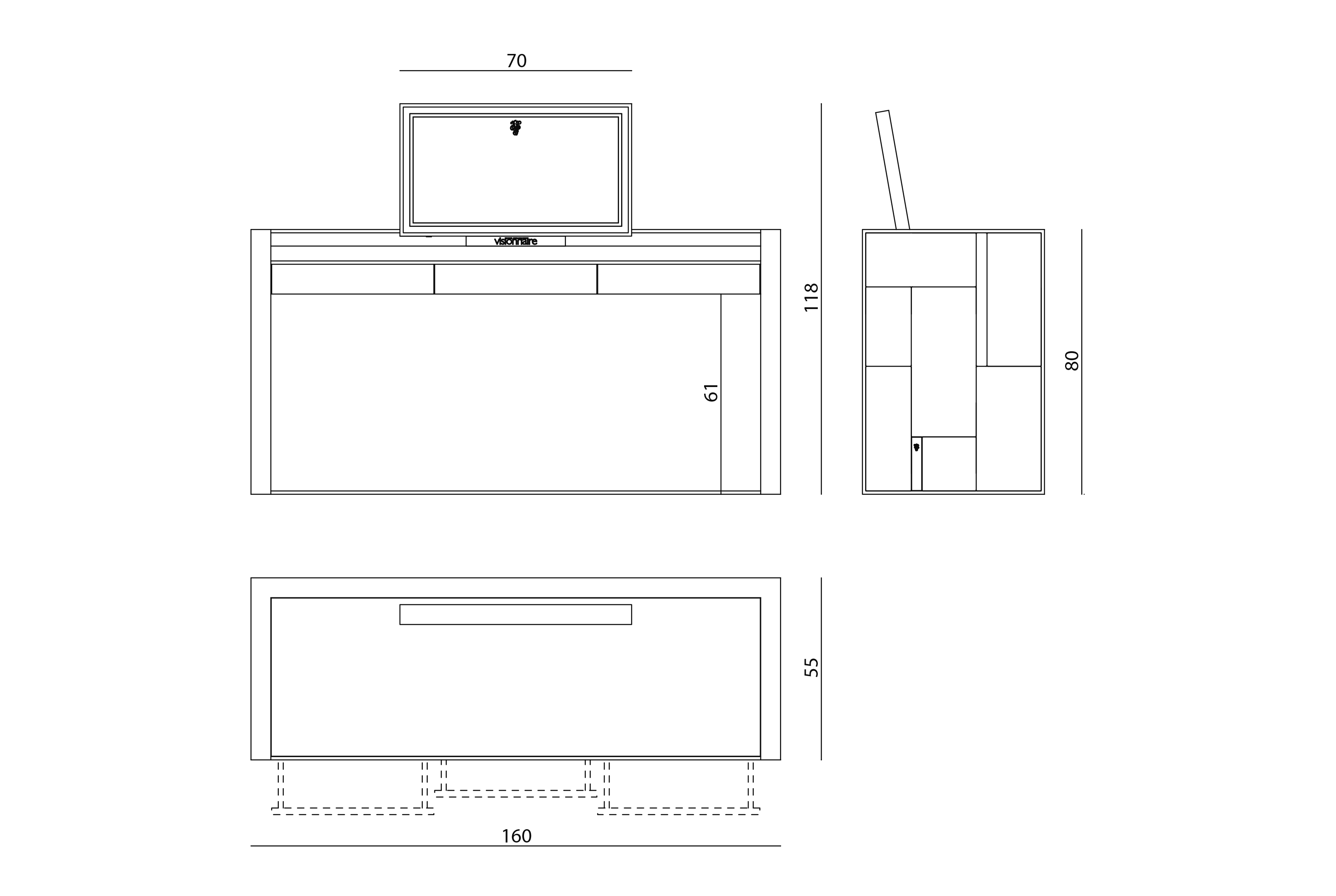 Lafitte Мебель для умывальника Visionnaire  - Вид №11