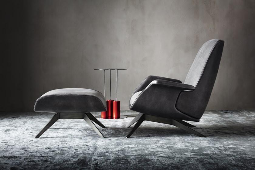 OAK Кресло в набуке с подлокотниками Metronome sun-id-1407200 - Вид №1