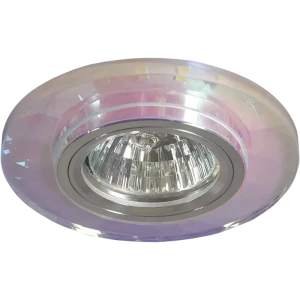 Светильник точечный встраиваемый S211 PR/WH MR16 3W 65 мм, 2.5 м², цвет перламутровый