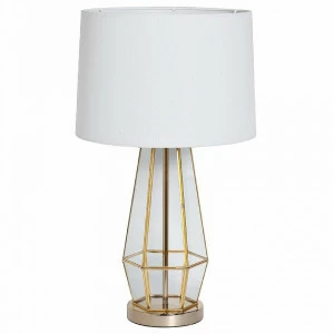Лампа настольная d35*72см плафон белый 22-88243 GARDA DECOR ВАЗА 266872 Белый